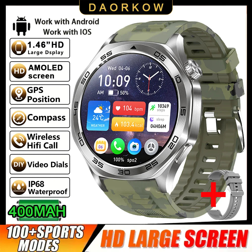 ChronoSteel AMOLED Smartwatch