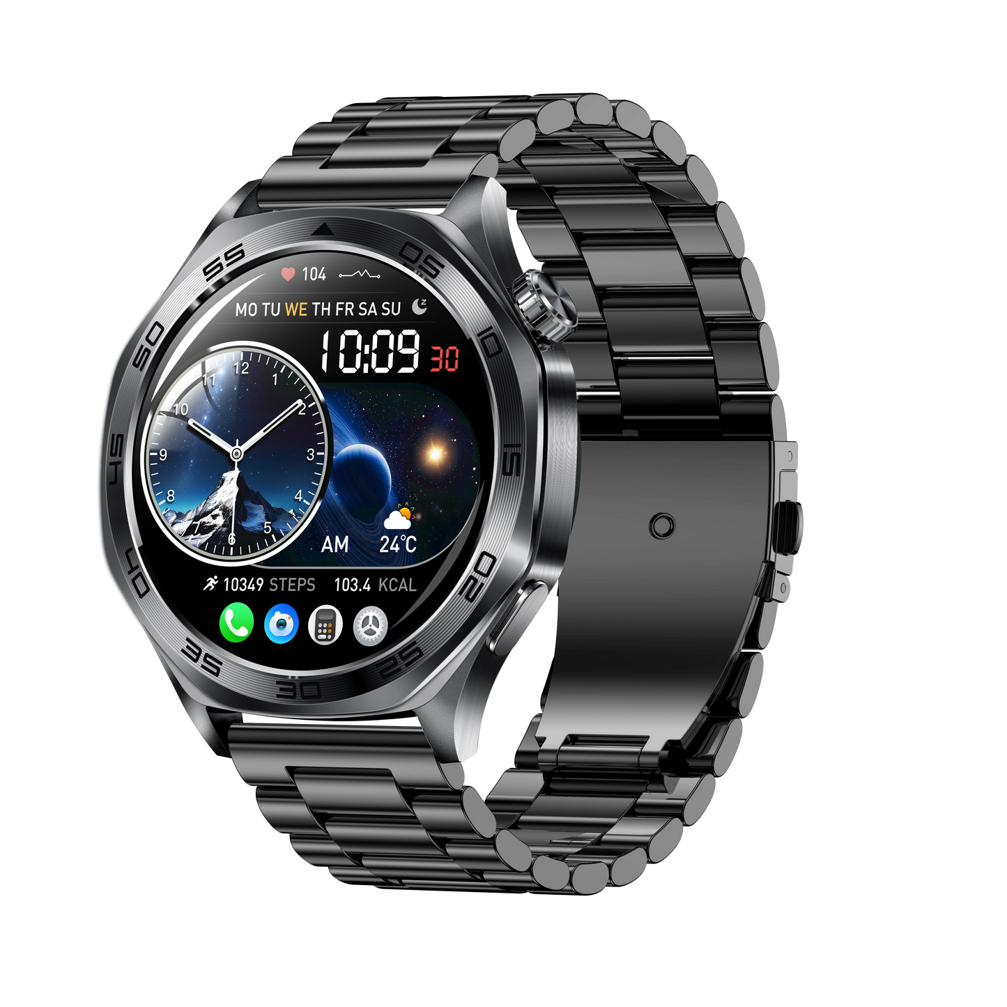 ChronoSteel AMOLED Smartwatch