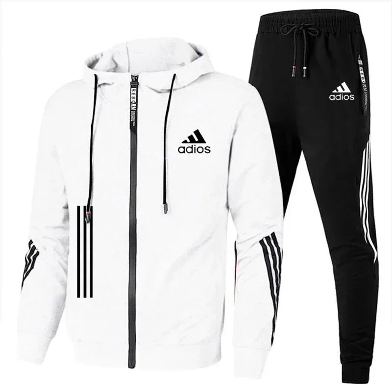 Men's Zipper Hoodie &amp; Jogger Set