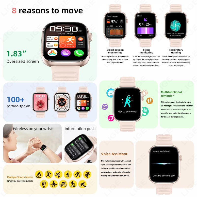 VortexEdge BWT7 Smartwatch