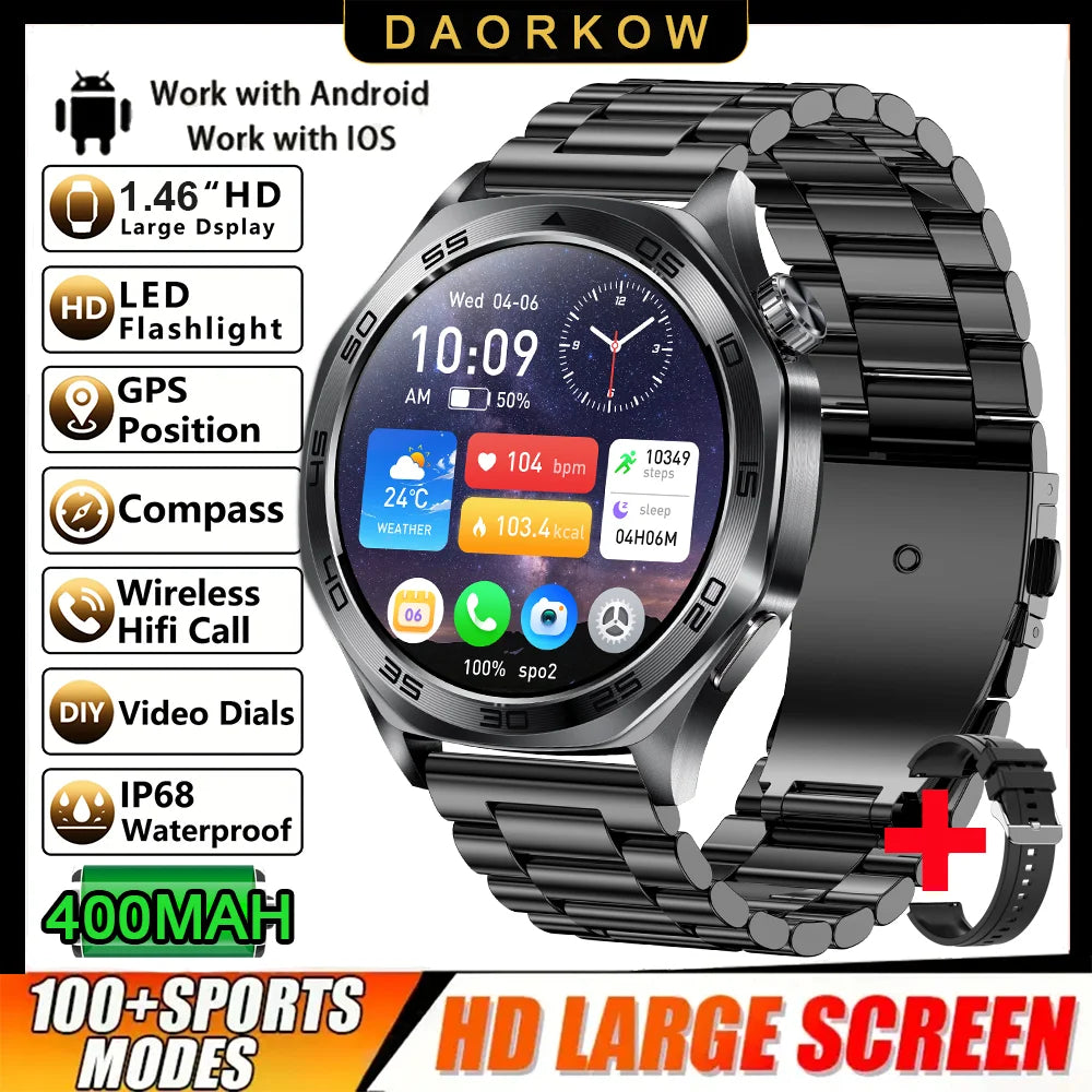 ChronoSteel AMOLED Smartwatch