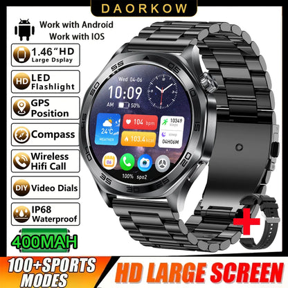 ChronoSteel AMOLED Smartwatch