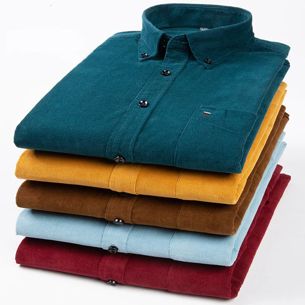 Men's Cotton Corduroy Shirt