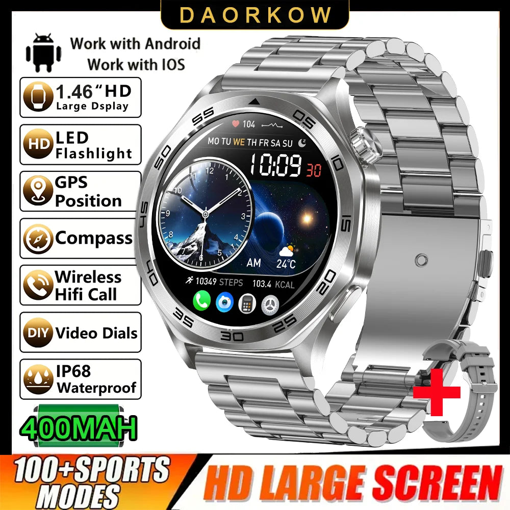 ChronoSteel AMOLED Smartwatch