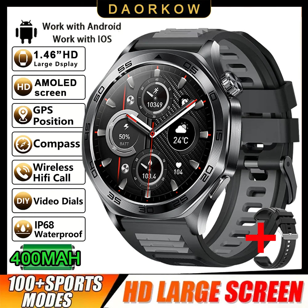 ChronoSteel AMOLED Smartwatch