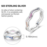 2024 925 Sterling Silver Blue Evil Eyes Ring Original Design Zircon Finger Rings For Women High Quality Wedding Jewelry Gift