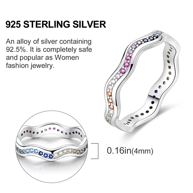 2024 925 Sterling Silver Blue Evil Eyes Ring Original Design Zircon Finger Rings For Women High Quality Wedding Jewelry Gift