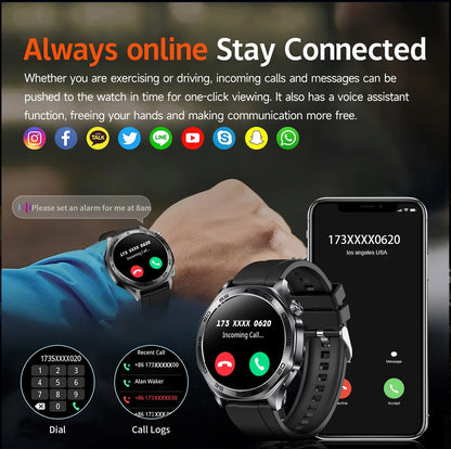 ChronoSteel AMOLED Smartwatch