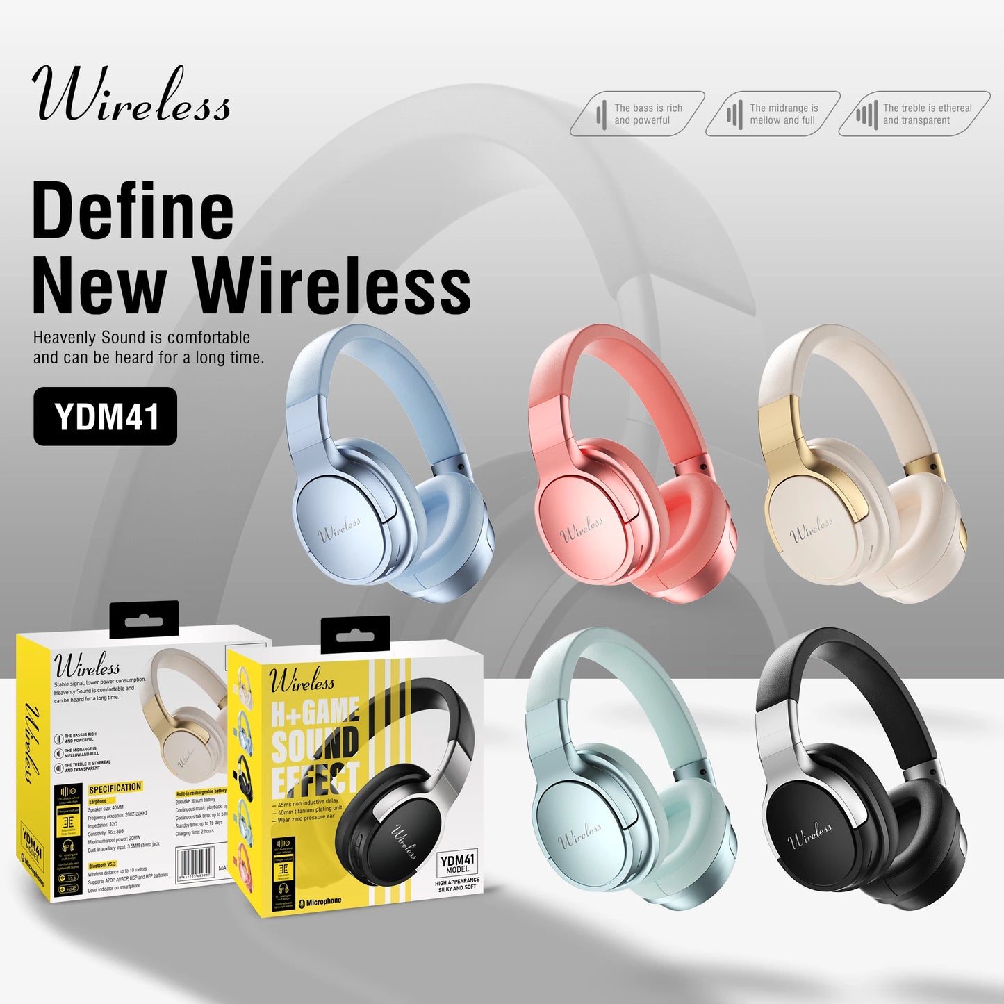 SurroundForge Over-Ear Headphones