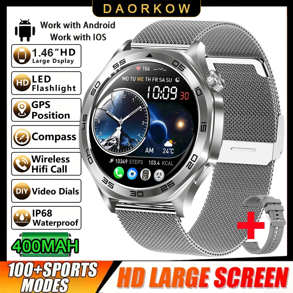 ChronoSteel AMOLED Smartwatch