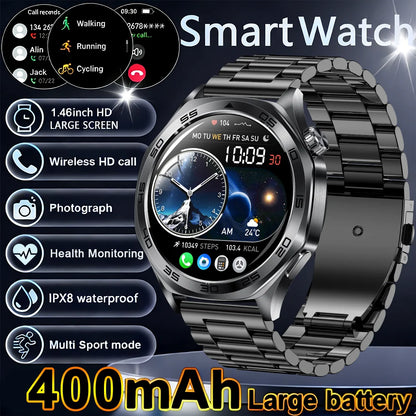 ChronoSteel AMOLED Smartwatch