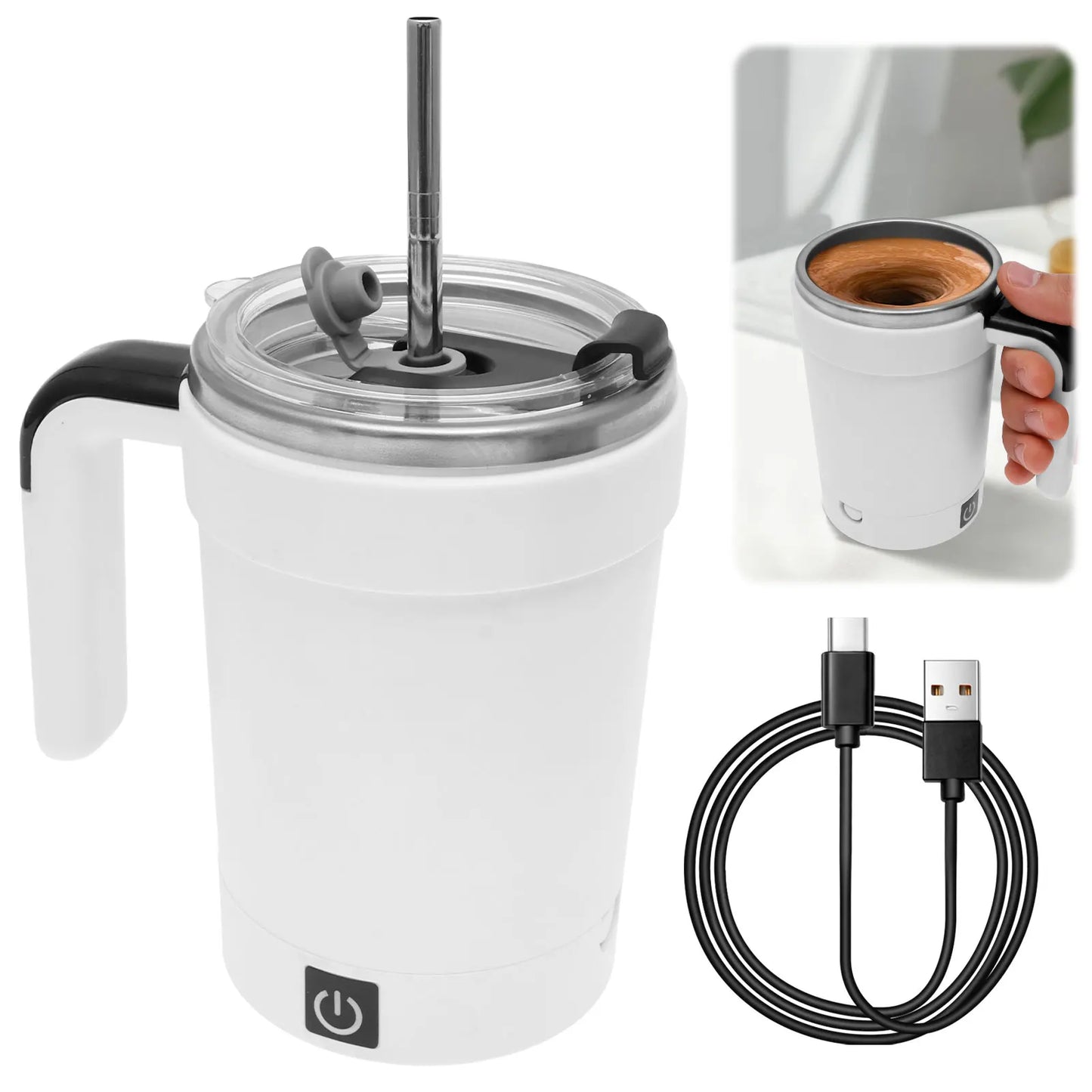 TempSpin Magnetic Stirring Mug