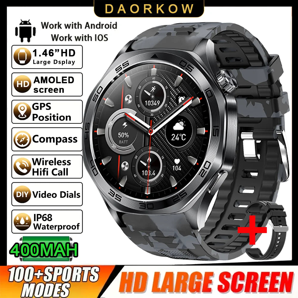 ChronoSteel AMOLED Smartwatch