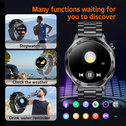 ChronoSteel AMOLED Smartwatch