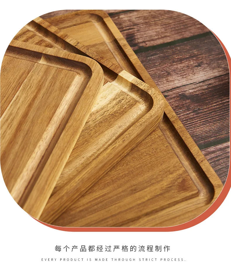 Wooden Cutting Boards Chopping Blocks Beech Walnut Cheese Cutting Board Butcher Block Meat Cutting Board For Kitchen Tools