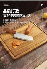 Wooden Cutting Boards Chopping Blocks Beech Walnut Cheese Cutting Board Butcher Block Meat Cutting Board For Kitchen Tools