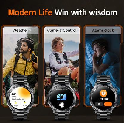 ChronoSteel AMOLED Smartwatch