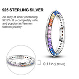 2024 925 Sterling Silver Blue Evil Eyes Ring Original Design Zircon Finger Rings For Women High Quality Wedding Jewelry Gift