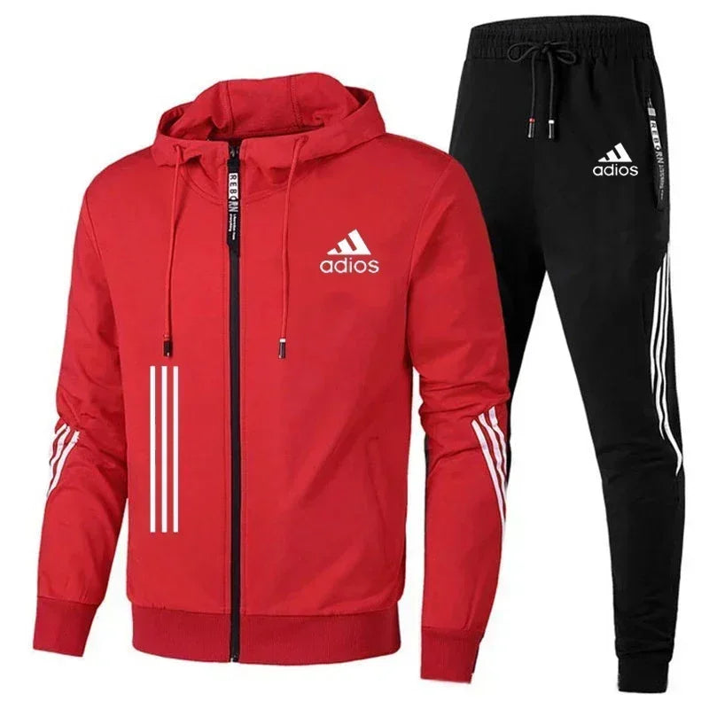 Men's Zipper Hoodie &amp; Jogger Set