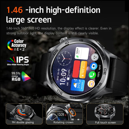 ChronoSteel AMOLED Smartwatch