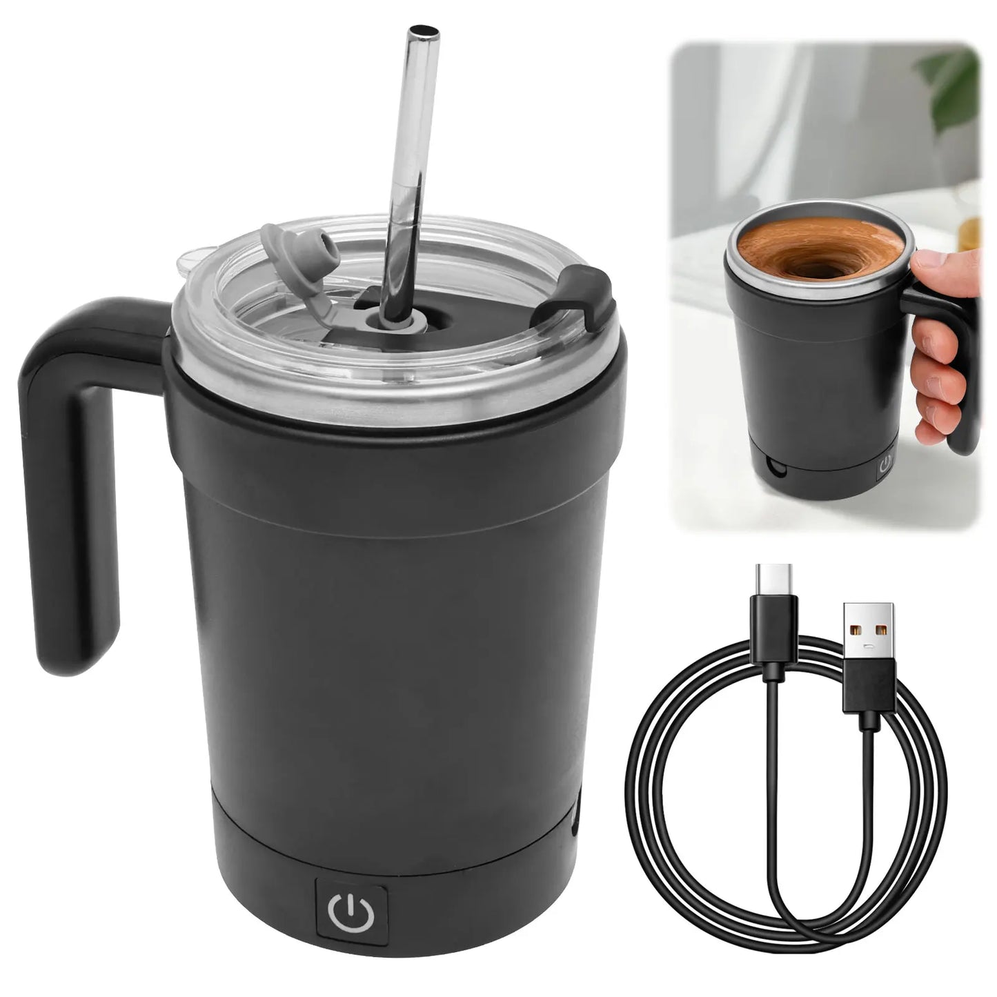 TempSpin Magnetic Stirring Mug