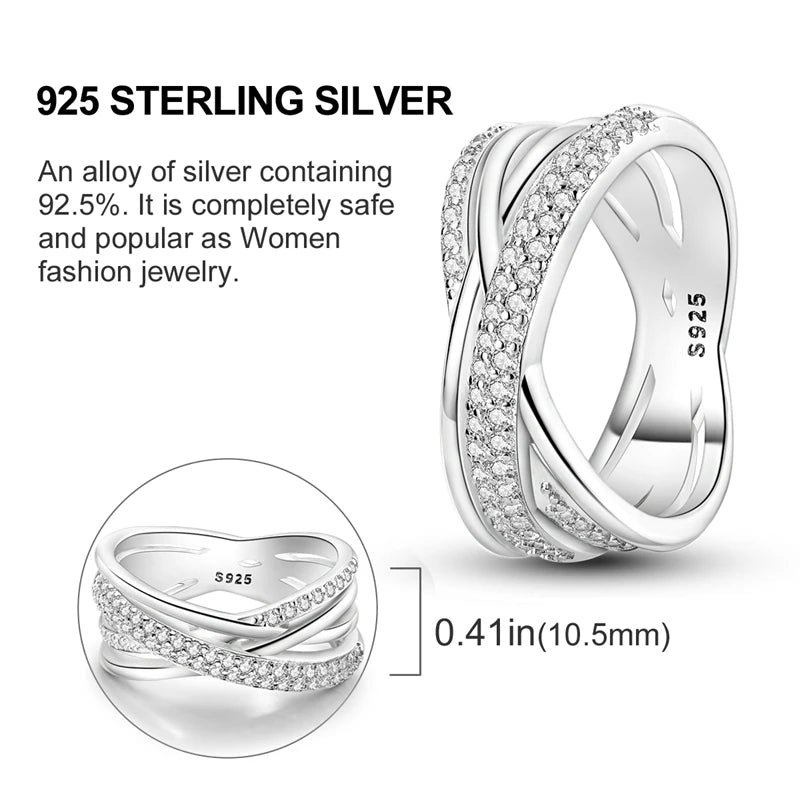 2024 925 Sterling Silver Blue Evil Eyes Ring Original Design Zircon Finger Rings For Women High Quality Wedding Jewelry Gift