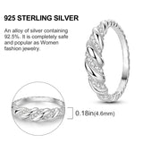 2024 925 Sterling Silver Plain Silver Ring Finger Infinite Symbol Rings Beaded For Women Original Luxury Fine Jewelry Gift Party