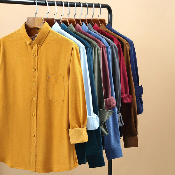 Men's Cotton Corduroy Shirt