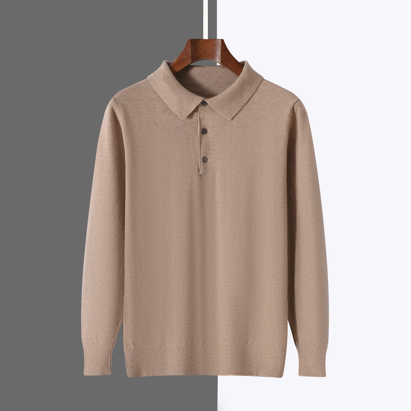 Mens Stylish Casual Pullover Knit Sweater